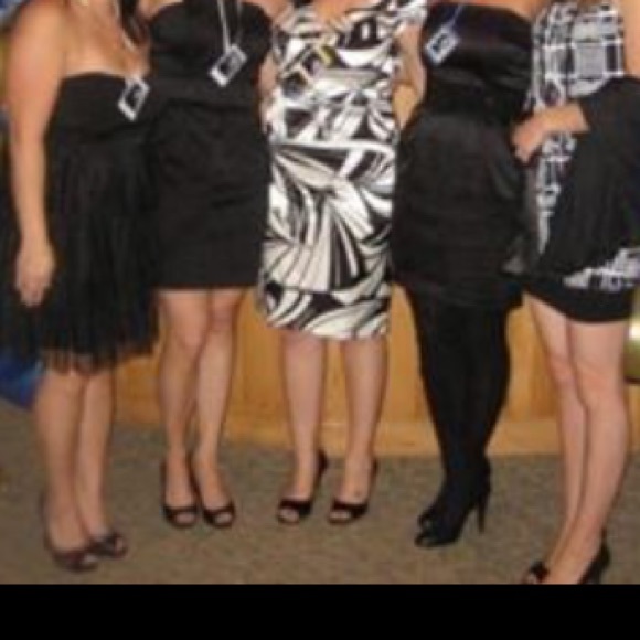 URBAN OUTFITTERS 👯 strapless sweetheart dress - Picture 4 of 4